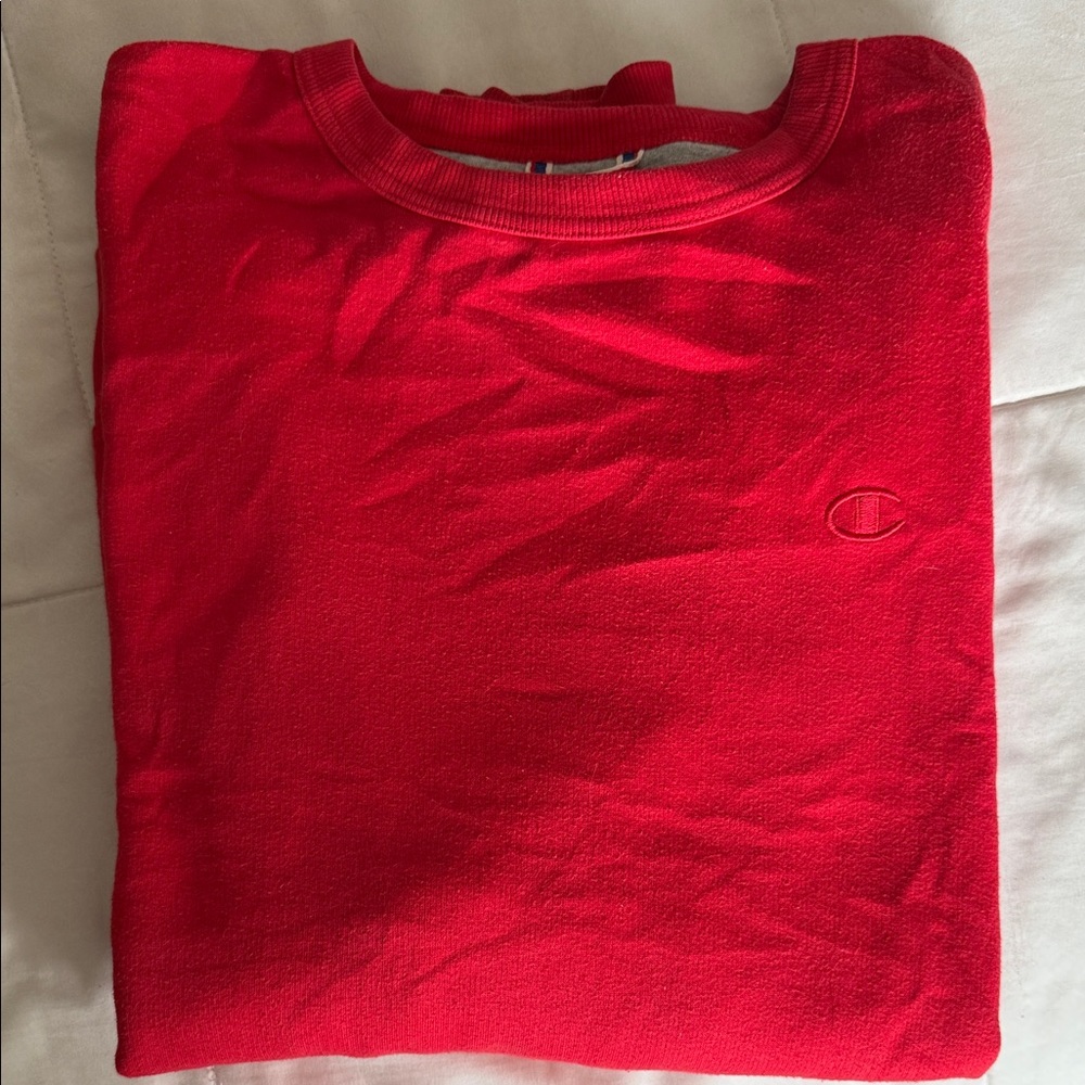 Champion Bold Red Pullover